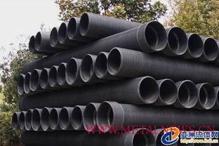 供应pvc u加筋管排污管排水管