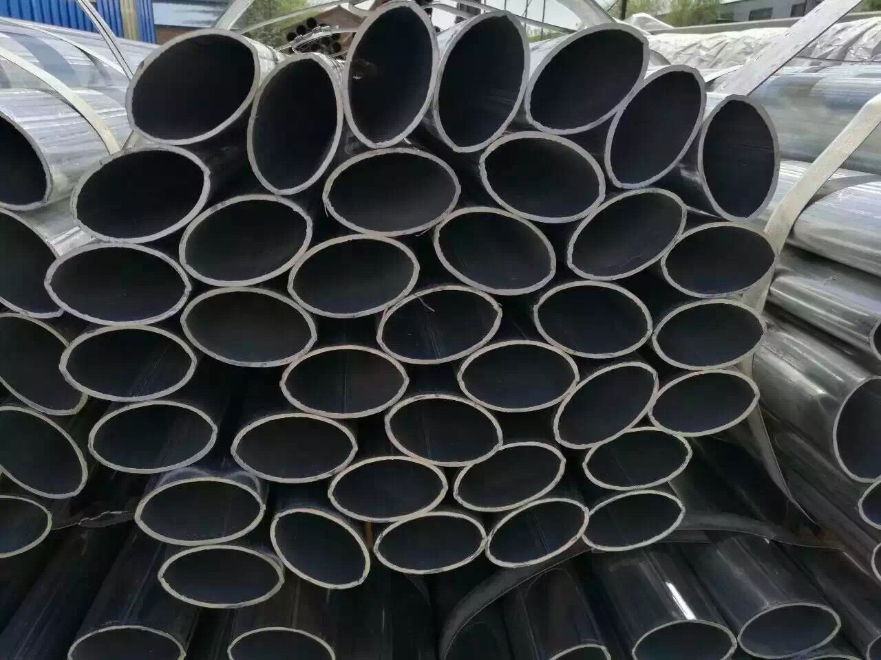 不锈钢椭圆管生产厂家 304不锈钢椭圆形管与U排水管材的制造与应用